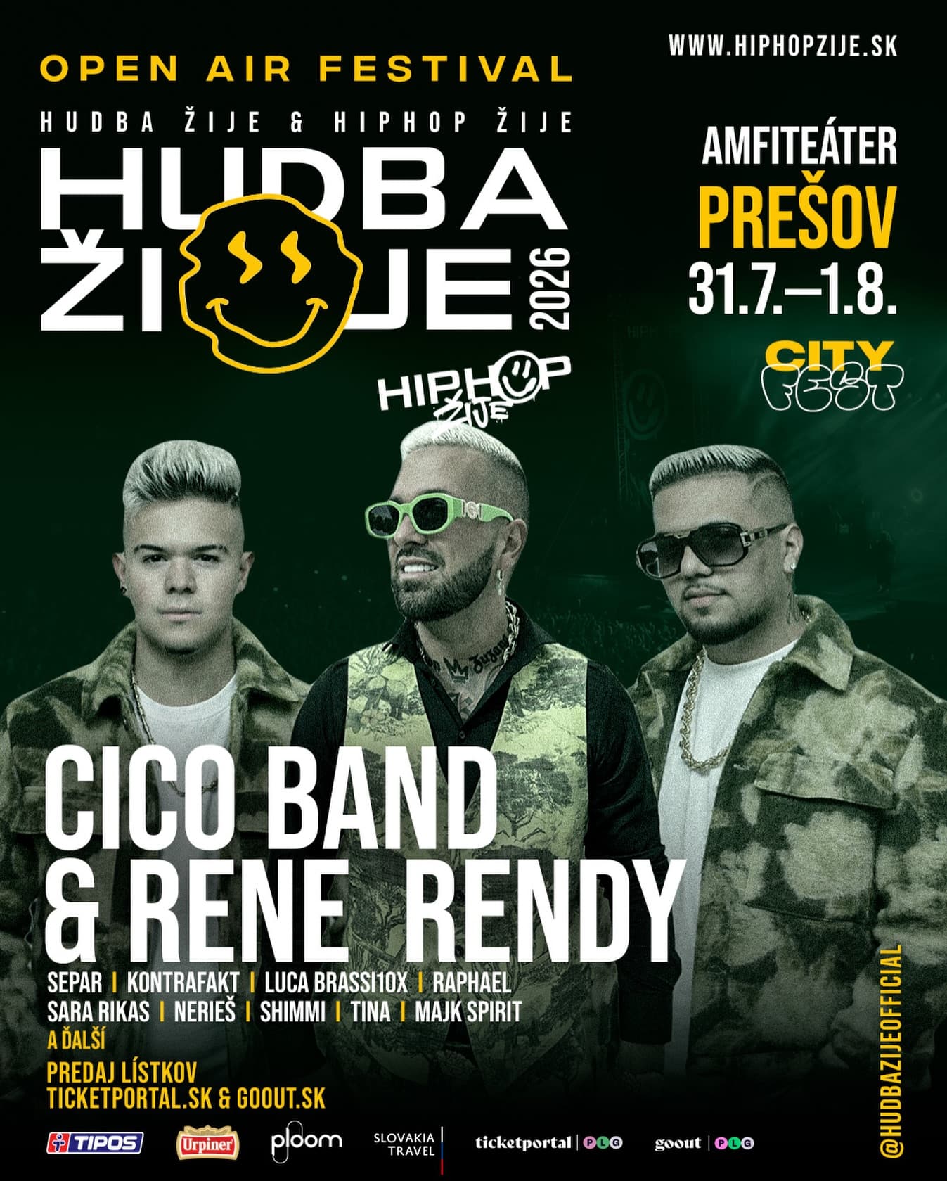 HUDBA ŽIJE PREŠOV