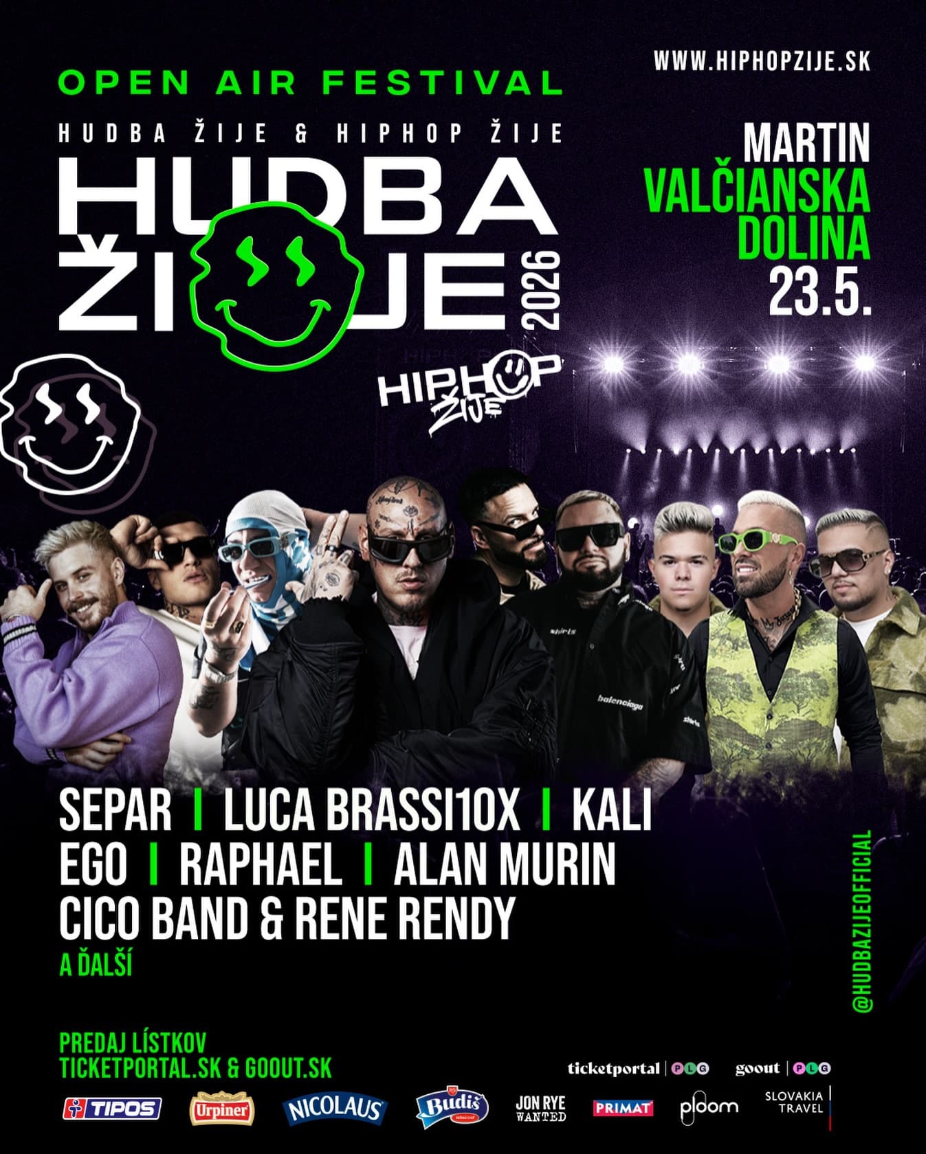 HUDBA ŽIJE VALČA (MARTIN)